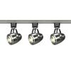 Nuvo Lighting TK417 Contemporary Modern Three Light Track Kit in Pwt, Nckl, B/S, Slvr. Finish, 48.00 inches view 3