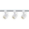 Nuvo Lighting TK417 Contemporary Modern Three Light Track Kit in Pwt, Nckl, B/S, Slvr. Finish, 48.00 inches view 4