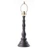Irvin's Tinware Davenport Lamp Base in Black view 1