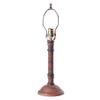 Irvin's Tinware Gatlin Lamp Base in Hartford Pumpkin view 1