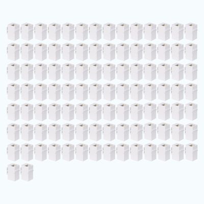 RDEXP Cat6 RJ45 Ethernet Inline Jack Coupler Keystone Female to Female Adapter Plug Set of 100