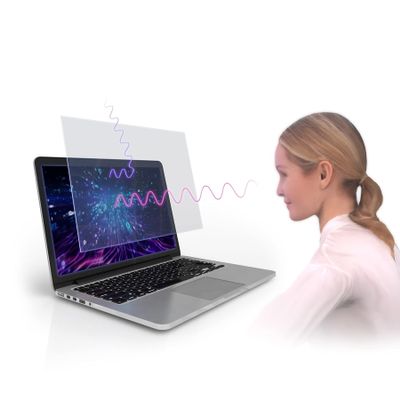 Anti Blue light screen protector (2 pack) for Macbook Air 13 inch (Released in 2010-2017). Filter out Blue Light and relieve computer eye strain to help you sleep better
