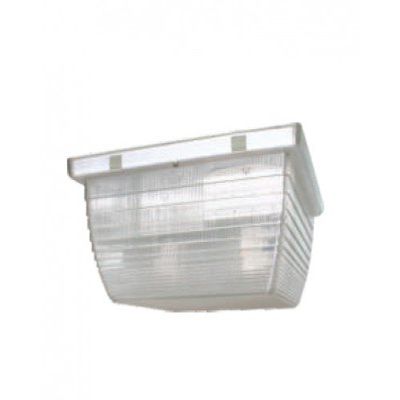 Ark Lighting 9" Square Canopy Light (Pan Type) ASM09P-2PL9 2 X 9W Compact Fluorescent 120V