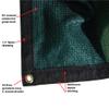 XTARPS Size: 20 ft. x 30 ft. - 7 oz Premium 90% Shade Cloth, Shade Sail, Sun Shade (Green Color) (AMN-MS90-G2030) view 2