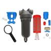 KleenWater HotSpin High Temperature Hot Water Filter, Periodically Open Drain Valve to Clean Screen, For Dirt Sediment Sand Silt and Grit Entrapment, 90 Micron view 1