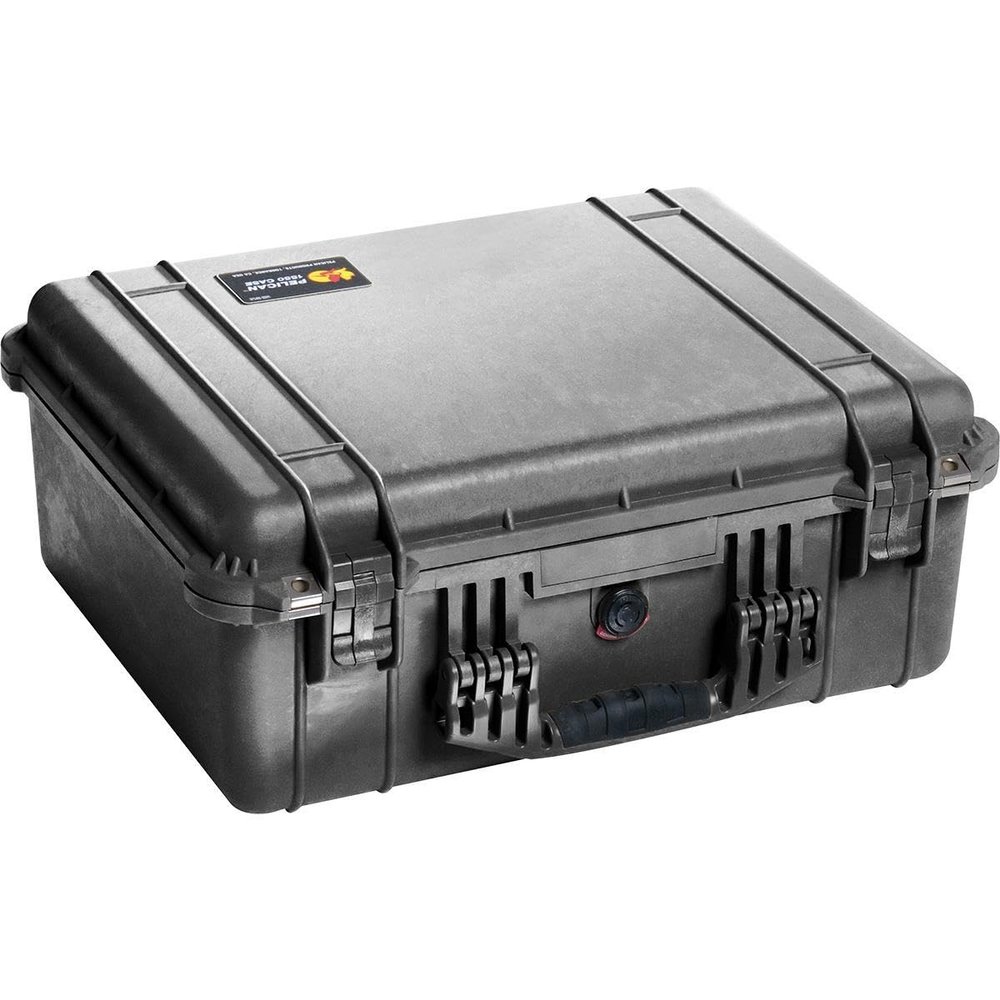 Pelican 015500-0050-110 Protector Case Black w/TrekPak