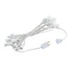 Novelty Lights C7 Teal Christmas Lights, White Wire, 25 Foot String view 3