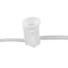 Novelty Lights C7 Teal Christmas Lights, White Wire, 25 Foot String view 4