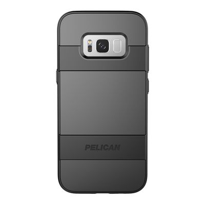 Pelican Voyager Phone Case for Samsung Galaxy S8 (Black/Black)