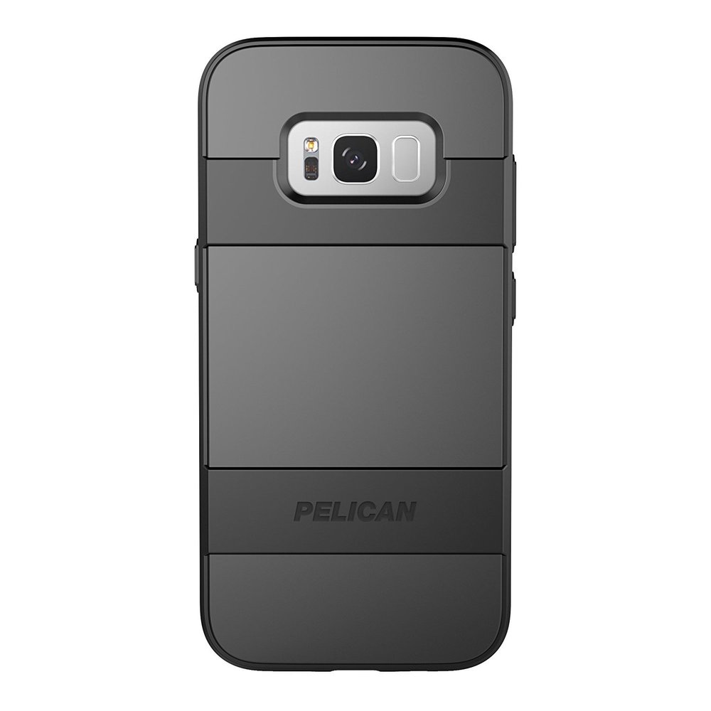Pelican Voyager Phone Case for Samsung Galaxy S8 (Black/Black)