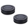2 Pack JJC E-Mount Body Cap & Rear Lens Cap Kit for Sony A6000 A6100 A6300 A6400 A6500 A6600 A6700 A5100 A7C A7CR A7 V IV III II A7R V IV III II A7S III II A1 A9 III FX3 FX30 & More Sony Camera & Lens view 1