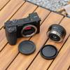 2 Pack JJC E-Mount Body Cap & Rear Lens Cap Kit for Sony A6000 A6100 A6300 A6400 A6500 A6600 A6700 A5100 A7C A7CR A7 V IV III II A7R V IV III II A7S III II A1 A9 III FX3 FX30 & More Sony Camera & Lens view 3