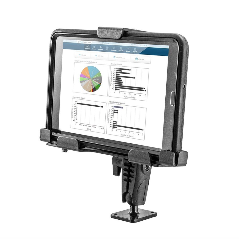 ARKON Mounts Locking Adjustable Tablet Mount with Key Lock for E-Log for Galaxy Tab LG G Pad iPad