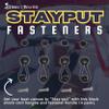 Stayput Fasteners 6 5/8" Standard Size Black Bungee Shock Cord & Fastener for Boat Canvas (4 Pack) with Knobs and #10 Stainless Titanium Screws view 2
