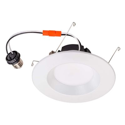 Topaz LED 5"/6" Smooth Retrofit Trim LED Recessed Downlights, 3000K