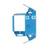 Carlon SC200DV Dual Voltage Box with Bracket and Angled Side Nails, 20.5 cu. in., Blue, PVC view 3