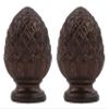 Urbanest Set of 2 Pineapple Lamp Finials, 2-inch Tall, Oil-Rubbed Bronze view 1