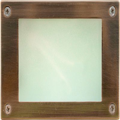 Dabmar Lighting LV650-ACP Step Light Cover 20W 12V Jc, Copper Finish