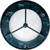 Dabmar Lighting LV704-VG Round Open " Guard Step Light, Verde Green Finish view 1