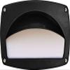 Dabmar Lighting DSL1014-B Hooded Incand 120V Light, Black Finish view 1