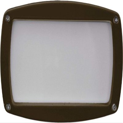 Dabmar Lighting DSL1016-BZ Open Face Incand 120V Light Fixture, Bronze Finish
