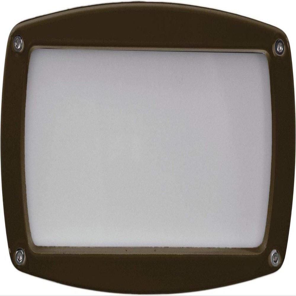 Dabmar Lighting DSL1016-BZ Open Face Incand 120V Light Fixture, Bronze Finish