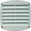 Dabmar Lighting DSL1017-W Louvered Down Incand 120V Light Fixture, White Finish view 1