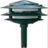Dabmar Lighting LV-LED102-G Pagoda Fixture, 3 Tier 20 LED's 1.6W 12V, Green Finish view 1