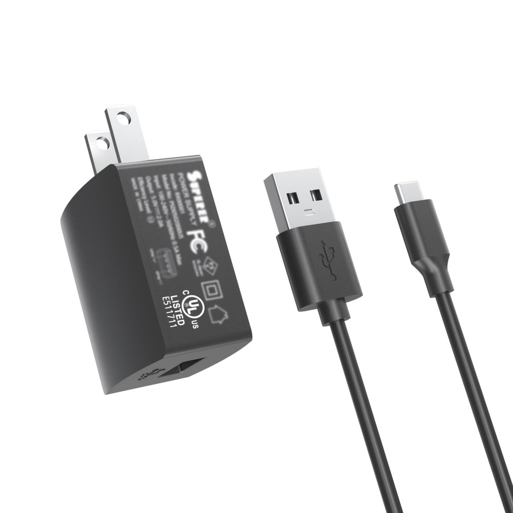 Superer Fast Charging Cord Fit for JBL GO 5 - Speaker Charger, USB C Wireless Bluetooth Speaker Charger Cord (UL Safety Certified) Replacement Power Adapter Supply for Picnic,Party, Outdoor Sports Use