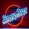 Urby 17"x14" Happy Days Custom Handmade Glass Tube Neon Light Sign 3-Year Warranty-Unique Artwork! U199 view 1