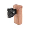 CAMVATE DSLR Wooden Handle for Right Grip Mount Support for DV Video Cage Rig(Right Hand) - 1476 view 1