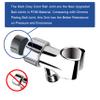 YOO.MEE Adjustable Shower Arm Bracket, 360 Swivel Ball Joint view 4