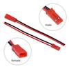 Eboot 20 Pairs 2 Pin Connector Male Female Plug Cable Wire, 22 Awg LED Rc view 4