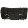 Milwaukee Leather MP8135-BLK-PCS Black Large Textile Sissy Roll Bag view 4