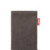 fitBAG Rock Taupe Custom Tailored Sleeve for LeEco Le X850. Fine Suit Fabric Pouch with Integrated Microfibre Lining for Display Cleaning view 4