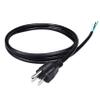 Pinfox 6ft 16 Gauge 3 Prong Heavy Duty Replacement Power Supply Cord Cable 110V 115V 120V Pigtail for Universal AC Appliance, NEMA 5-15 Plug US SJT 16AWG (12A) view 2