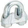 SE 3/8" Zinc Plated Wire Rope Hook Clamps (6-Pack) - WR38-6 view 1