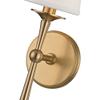 Hudson Valley Lighting 9210-PN Islip 1-Light Wall Sconce - 4.75 Inches Wide by 14.75 Inches High, Finish Color: Polished Nickel view 3