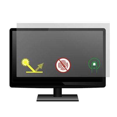 Anti-Glare and Anti Finger Print Screen Protector (3 Pack) for 27 Inches Widescreen Desktop Monitor