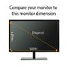 Anti Blue Light Screen Protector (3 Pack) for 27 Inches Widescreen Desktop Monitor. Filter out Blue Light that relieve computer eye strain and help you sleep better view 4