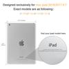 MoKo Case Fit 2018/2017 iPad 9.7 5th / 6th Generation - Slim Lightweight Smart Shell Stand Cover with Translucent Frosted Back Protector Fit Apple iPad 9.7 Inch 2018/2017, Rose Gold(Auto Wake/Sleep) view 2