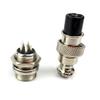 Lsgoodcare GX12-5 Pin Metal Aviation Plug Kit 5A, 10Pairs 12MM 5 Pin Aviation Connector Thread Male Female Panel Socket and 10Pcs Aviation Plugs Cap view 2