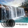 NEEWER 52mm ND Lens Filter Kit: ND2 ND4 ND8 ND16, Lens Cleaning Pen, Filter Pouch Neutral Density Filter and Accessory Kit Compatible with Canon Nikon Sony Panasonic DSLR Cameras with 52mm Lens view 2