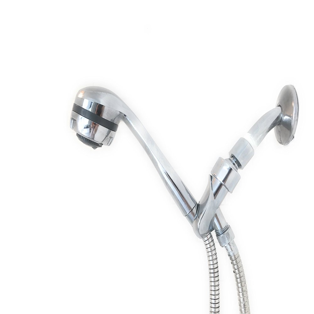 Best Handheld Shower Head for Low Water Pressure (78" Stainless Hose Massaging Spray Head)