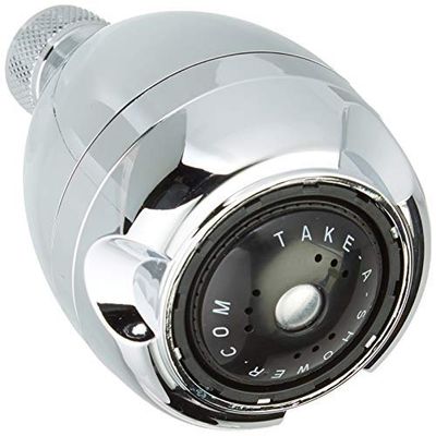 Powerful Shower Head Fire Hydrant Spa Long Body Massaging Chrome 2.5 GPM at 80 PSI