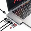 Satechi Aluminum Type-C Pro Hub Adapter with USB-C PD (40 Gbps), 4K HDMI, USB-C Data, SD/Micro Card Reader, USB 3.0 - Compatible with 2021 MacBook Pro M1 Pro & Max, 2020 MacBook Air/Pro M1 (Silver) view 4