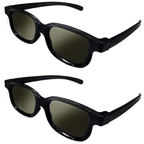 Lot of 2X RealD Technology 3D Polarized Glasses for TV/Movies/Cinema/HD