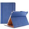 ProCase for iPad 9.7 Inch iPad 6th/5th Generation Case 2018 2017/iPad Air 2/Air 1 Case, Premium Leather Folio Corner Protection Multi-Angle Viewing Stand Cover with Front Pocket Pen Loop -Navy view 1
