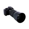 JJC Reversible Lens Hood Shade for Canon EF 70-300mm f/4-5.6 is II USM Replaces Canon Lens Hood ET-74B, with Button to Lock or Release view 2
