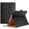 ProCase for iPad 9.7 Inch iPad 6th/5th Generation Case 2018 2017/iPad Air 2/Air 1 Case, Premium Leather Folio Corner Protection Multi-Angle Viewing Stand Cover with Front Pocket Pen Loop -Black view 1